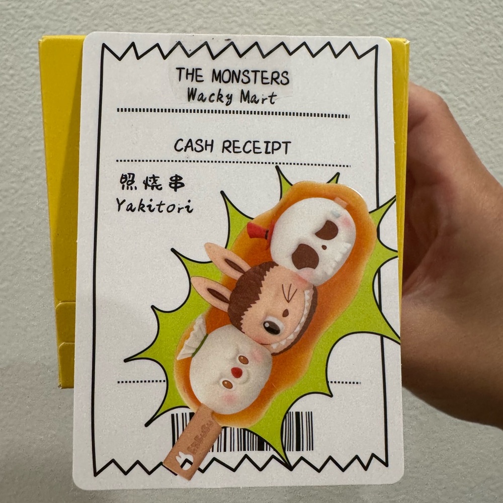 POP MART The Monsters - Labubu - Wacky Mart Series - Yakitori